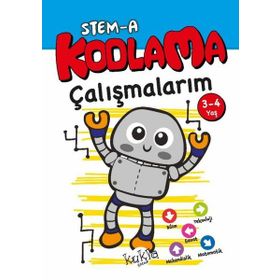 STEM-A 3-4 Yaş Kodlama Çalışmalarım - Kukla Yayınları