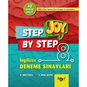 Step By Joy 8. Sınıf English Practice Book - Kolektif