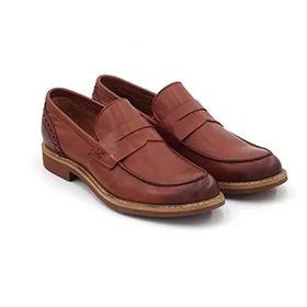 Step By Step 014-20654 Taba Hakiki Deri Erkek Loafer Ayakkabı