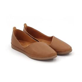 Step By Step 020-20202 Taba Hakiki Deri Loafer Kadın Babet