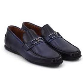 Step By Step 034-92604 Lacivert Hakiki Deri Erkek Loafer Ayakkabı