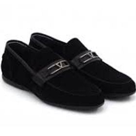 Step By Step 034-92604 Siyah Süet Hakiki Deri Erkek Loafer Ayakkabı
