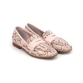 Step By Step 090-20450 Pudra Hakiki Deri Loafer Kadın Babet