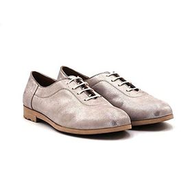 Step By Step Azul Vizon Hakiki Deri Loafer Kadın Babet