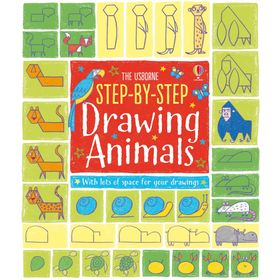 Step-by-Step Drawing Animals - Usborne Yayınları