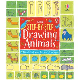 Step-by-Step Drawing Animals - Usborne Yayınları