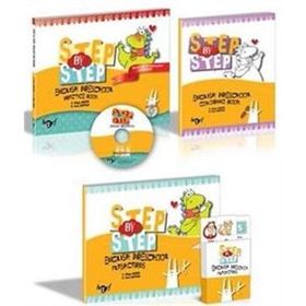 Step By Step English Preschool Practice Book Set - D. Arzu Kaptan S. Müge Akgün