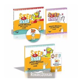 Step By Step English Preschool Practice Book Set - D. Arzu Kaptan S. Müge Akgün