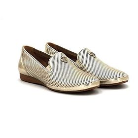 Step By Step Ravido Dore Hakiki Deri Loafer Kadın Babet