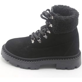 Step More 322450 Siyah Süet Kadın Bot