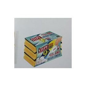 Stepy Oluklu Box Premium 9'lu Bulaşık Süngeri