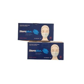 Steraplus 3 Katlı Telli 100 Adet Maske