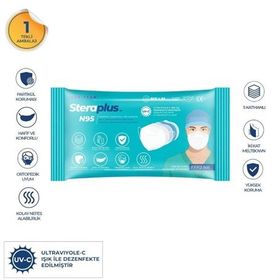 Steraplus FFP2 5 Katmanlı Telli N95 Maske