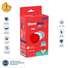Steraplus FFP2 5 Katmanlı Telli N95 Maske