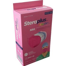 Steraplus Pembe FFP2 5 Katmanlı Telli N95 10'lu Maske