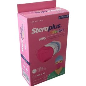 Steraplus Pembe FFP2 5 Katmanlı Telli N95 10'lu Maske