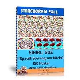 Stereogram Sihirli Göz Arşiv Seti - Enine Boyuna Eğitim