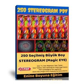 Stereogram Sihirli Göz Arşiv Seti - Enine Boyuna Eğitim