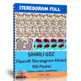 Stereogram Sihirli Göz Arşiv Seti - Enine Boyuna Eğitim