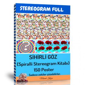 Stereogram Sihirli Göz Arşiv Seti - Enine Boyuna Eğitim