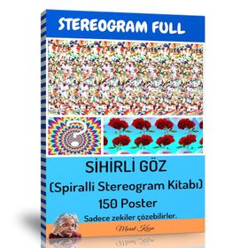 Stereogram Sihirli Göz Arşiv Seti - Enine Boyuna Eğitim