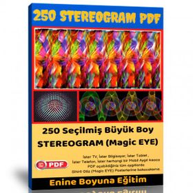 Stereogram Sihirli Göz Arşiv Seti - Enine Boyuna Eğitim