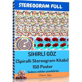 Stereogram Sihirli Göz Arşiv Seti - Enine Boyuna Eğitim