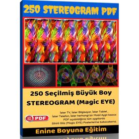 Stereogram Sihirli Göz Arşiv Seti - Enine Boyuna Eğitim