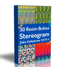 Stereogram Zeka Geliştirme Seti 1 - Enine Boyuna Eğitim