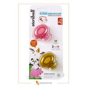 Steriball 8681734110320 2'li Çocuk Diş Fırçası Koruma Kabı