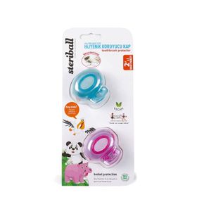 Steriball 8681734110320 2'li Çocuk Diş Fırçası Koruma Kabı