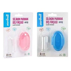 Steriball Bebekler İçin Silikon Parmak Fırça