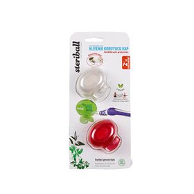 Steriball Hijyenik Yetişkin 2 Adet Diş Fırçası Koruma Kabı