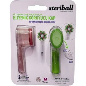 Steriball Pilli ve Şarjlı Diş Fırçası İçin Hijyenik Karma Diş Fırçası Kabı