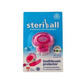Steriball Toothbrush Protector Mor Diş Fırçası Koruyucu Kapak