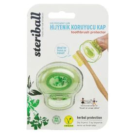 Steriball Yeşil Koruyucu Hijyenik Kap Diş Fırçası
