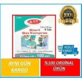 Steril Gaz Kompres 100 Adet