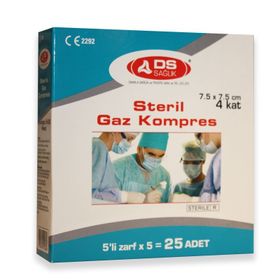 Steril Gaz Kompres 25 Adet