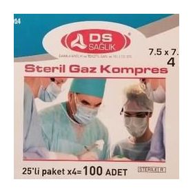 Steril Gaz Kompres 25 Adet