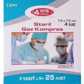 Steril Gaz Kompres 25 Adet