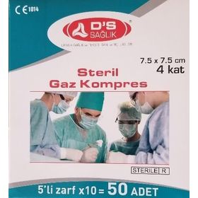 Steril Gaz Kompres 50 Adet