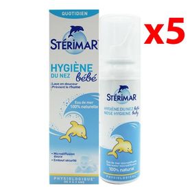Sterimar 5x100 ml Deniz Suyu Burun Spreyi
