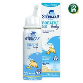Sterimar Nose Hygiene Bebe 100 ml 2 Adet Burun Spreyi