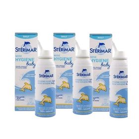 Sterimar Nose Hygiene Bebe 100 ml 3 Adet Burun Spreyi