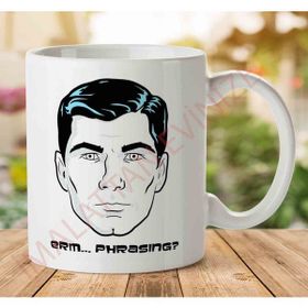 Sterling Archer Erm Phrasing Baskılı Kupa