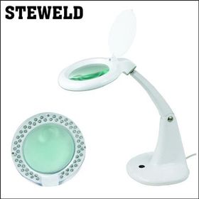 Steweld 8093 LED-60 3D 12D Led Işıklı Masa Üstü Büyütüteç