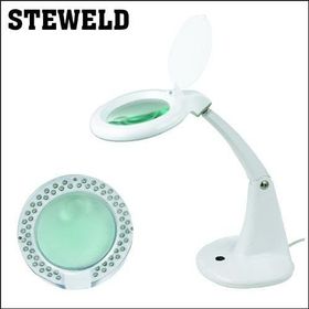 Steweld 8093 LED-60 3D 12D Led Işıklı Masa Üstü Büyütüteç