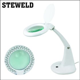 Steweld 8093 LED-60 3D 12D Led Işıklı Masa Üstü Büyütüteç
