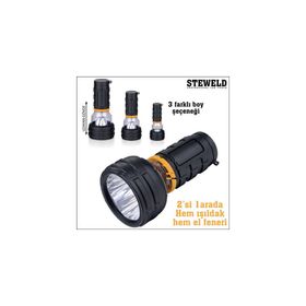 Steweld 988A Çift Fonksiyonlu Led El Feneri