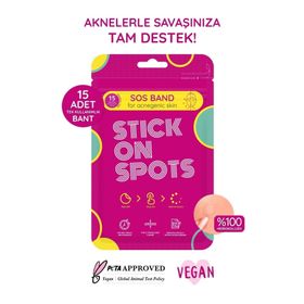 Stick On Spots 15 Adet Sivilce ve Akne Bandı